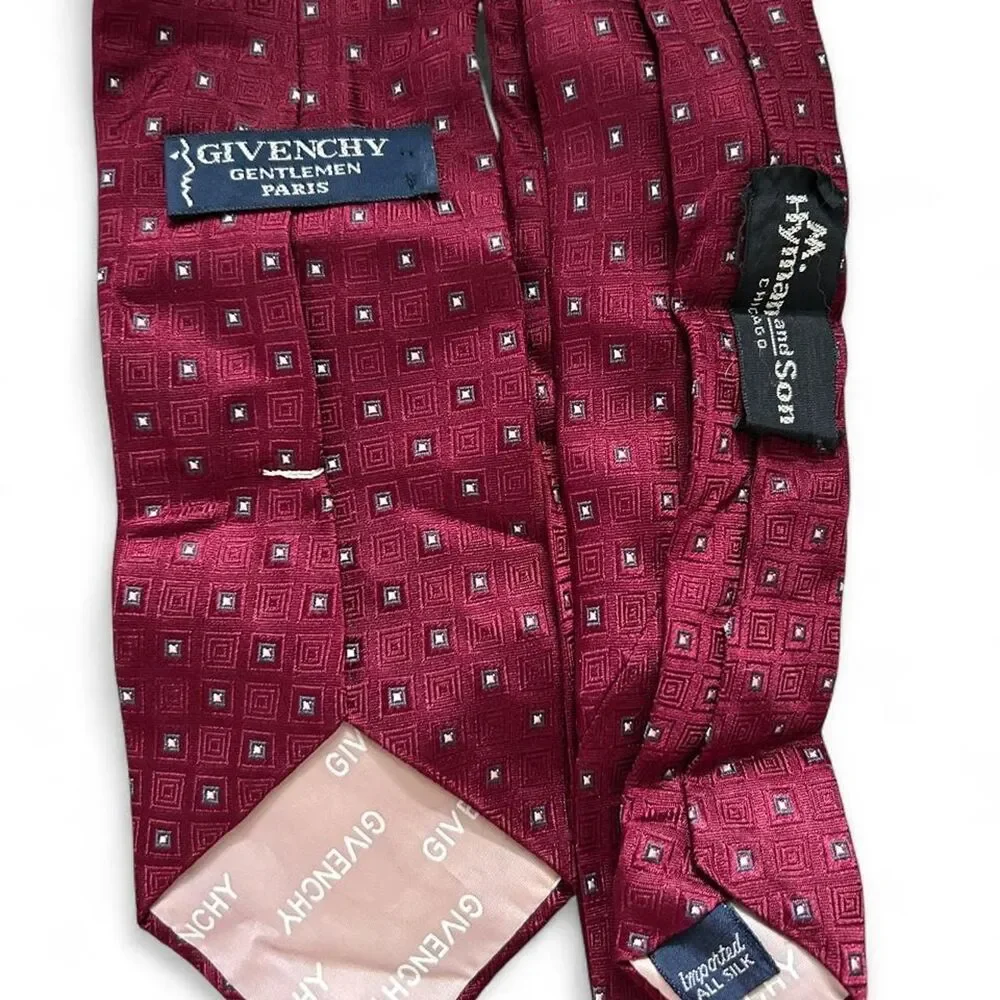 Givenchy Men's Red Tie